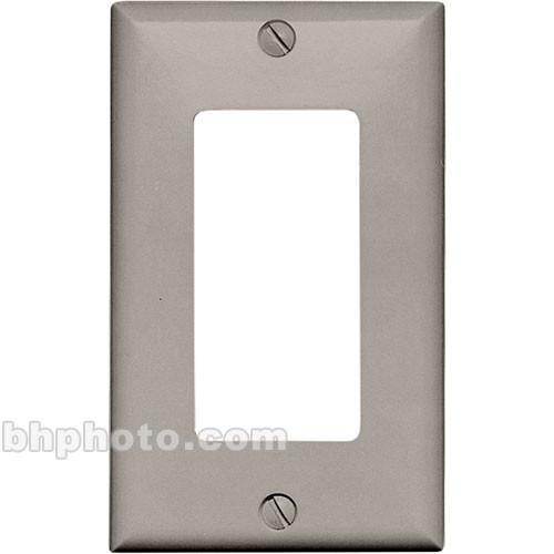 RDL  CP-1G Single Cover Wall Plate (Gray) CP-1G