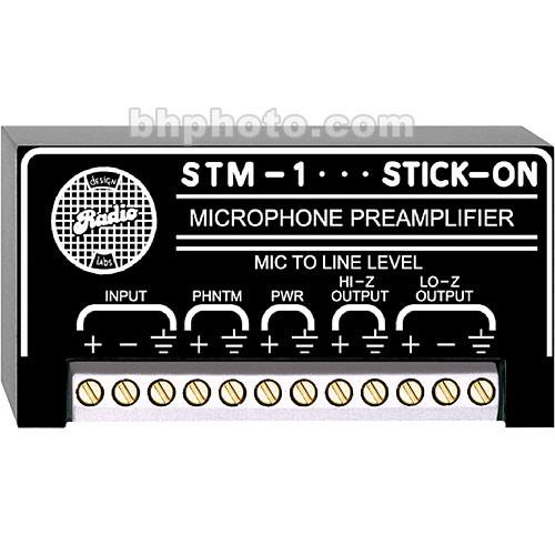 RDL  STM-1 Microphone Preamplifier STM-1, RDL, STM-1, Microphone, Preamplifier, STM-1, Video