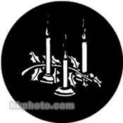 Rosco Standard Steel Gobo #78010A Christmas Candles 250780101000, Rosco, Standard, Steel, Gobo, #78010A, Christmas, Candles, 250780101000