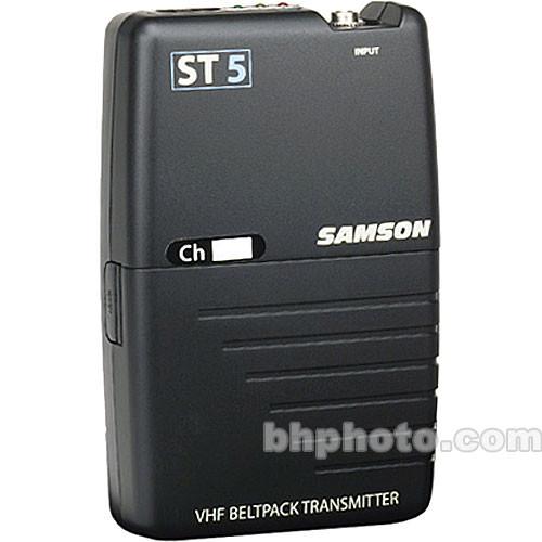 Samson  ST5 Bodypack Transmitter SW05T00 - 18, Samson, ST5, Bodypack, Transmitter, SW05T00, 18, Video