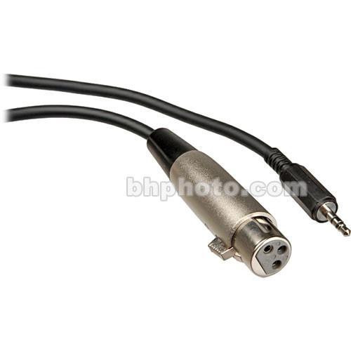 Shure 3-Pin XLR Female to Stereo Mini Male Cable - 10' RP325