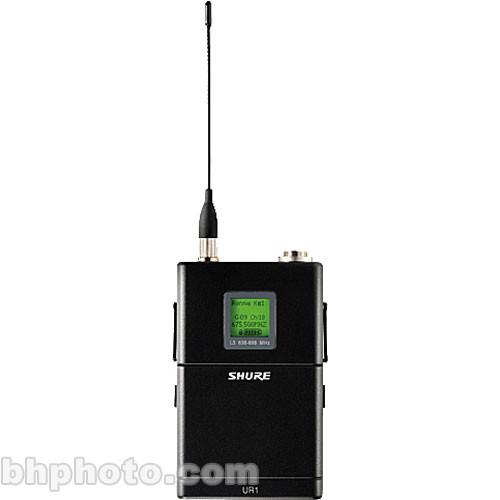 Shure  Body-Pack Transmitter UR1-J5, Shure, Body-Pack, Transmitter, UR1-J5, Video