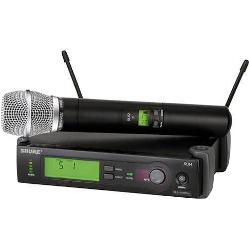Shure SLX Series Wireless Microphone System G4/470 SLX24/SM86-G4