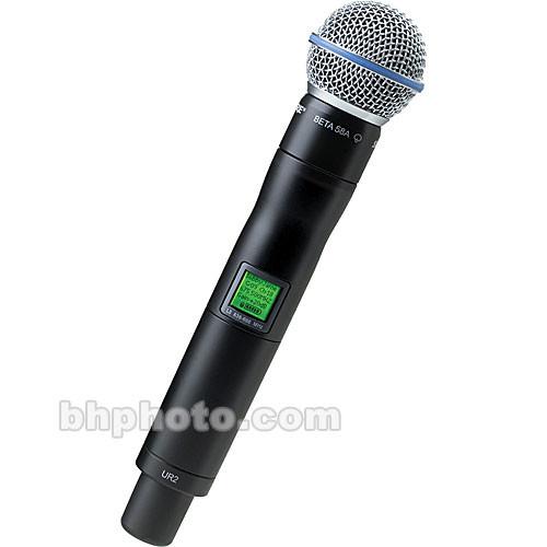 Shure UR2 Handheld Wireless Microphone Transmitter UR2/BETA58-J5, Shure, UR2, Handheld, Wireless, Microphone, Transmitter, UR2/BETA58-J5