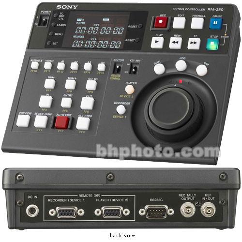 Sony  RM280 Remote Edit Controller RM280, Sony, RM280, Remote, Edit, Controller, RM280, Video