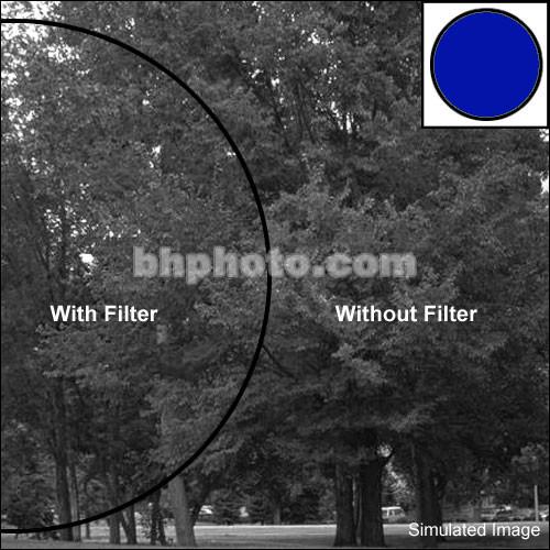 Tiffen 127mm Deep Blue #47B Color Balancing Filter 12747B, Tiffen, 127mm, Deep, Blue, #47B, Color, Balancing, Filter, 12747B,