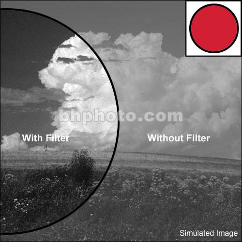 Tiffen 127mm Red 25 Glass Filter for Black & White 127R25