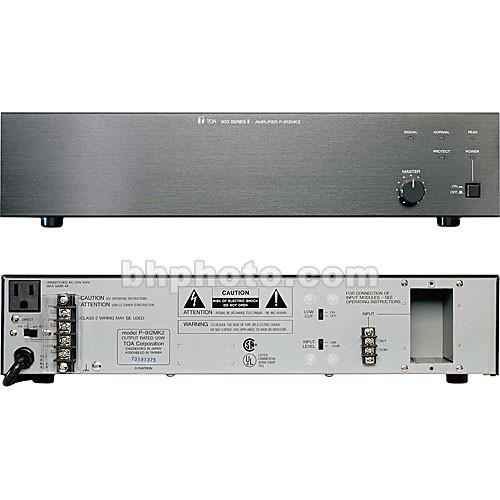 Toa Electronics P-906MK2 60 Watt Single-Channel P-906MK2 UL