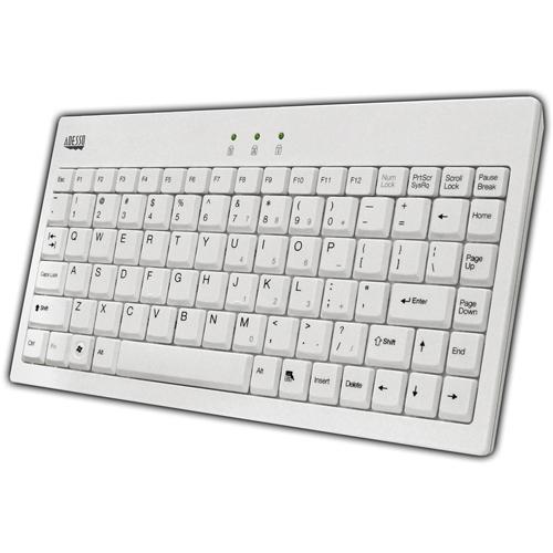 Adesso  EasyTouch Mini Keyboard (White) AKB-110W, Adesso, EasyTouch, Mini, Keyboard, White, AKB-110W, Video