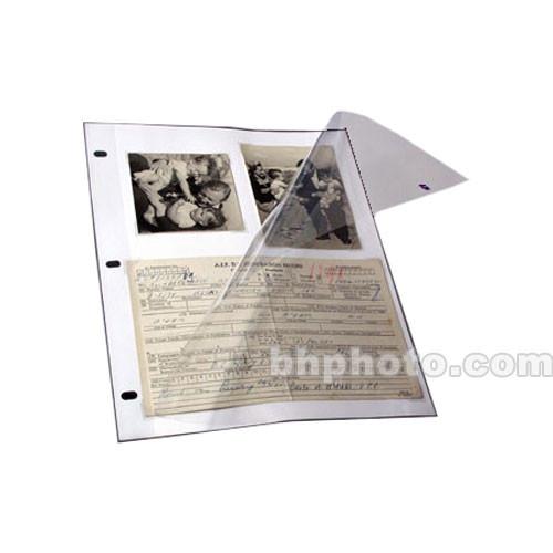 Archival Methods 3-Ring Page Protectors - 9 x 11
