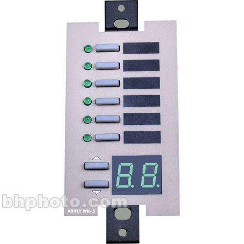 Ashly WR-5 - Wall-Mount Programmable Multifunction Remote WR-5