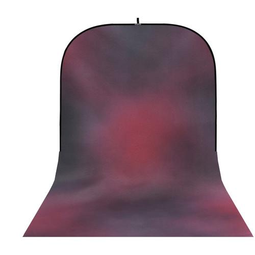 Botero #003 Super Collapsible Background (8x16', Maroon, Pink), Botero, #003, Super, Collapsible, Background, 8x16', Maroon, Pink,