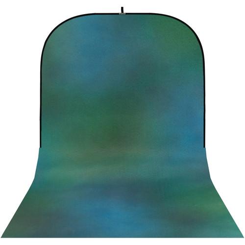 Botero #009 Super Collapsible Background (8x16', Green, Blue)