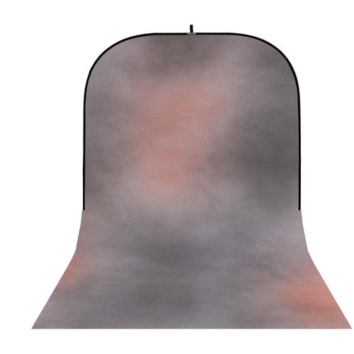 Botero #017 Super Collapsible Background (8x16', Grey, Rose)