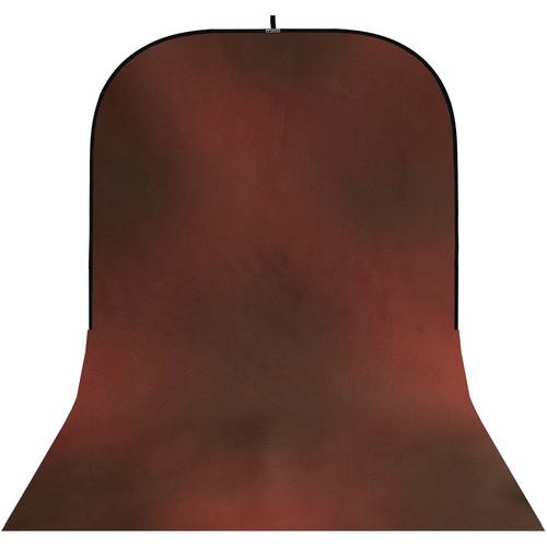 Botero #019 Super Collapsible Background (8x16', Brown, Red)
