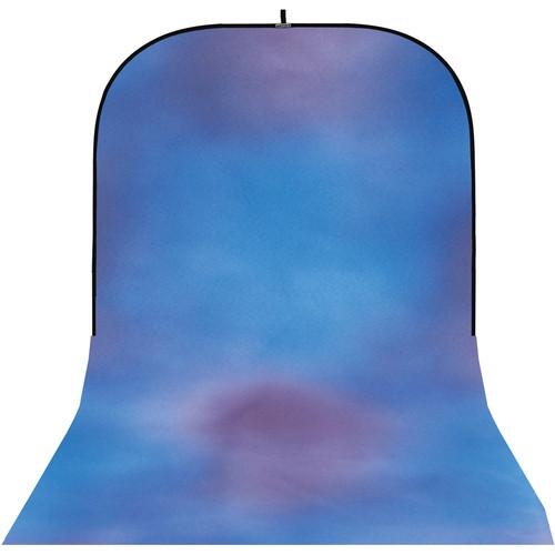 Botero #028 Super Collapsible Background (8x16', Blue, Violet), Botero, #028, Super, Collapsible, Background, 8x16', Blue, Violet,