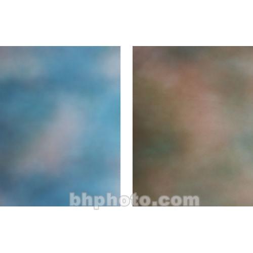 Botero 803 Double Sided Muslin Background, 10x24' - Blue/Brown