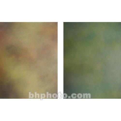 Botero 805 Double Sided Muslin Background, 10x12' - Tan/Green