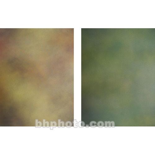 Botero 805 Double Sided Muslin Background, 10x24' - Tan/Green, Botero, 805, Double, Sided, Muslin, Background, 10x24', Tan/Green