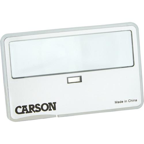 Carson MC-99 3x MagniCard Lighted Magnifier MC-99