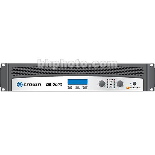 Crown Audio DSi-2000 2-Channel Solid-State Power DSI2000, Crown, Audio, DSi-2000, 2-Channel, Solid-State, Power, DSI2000,