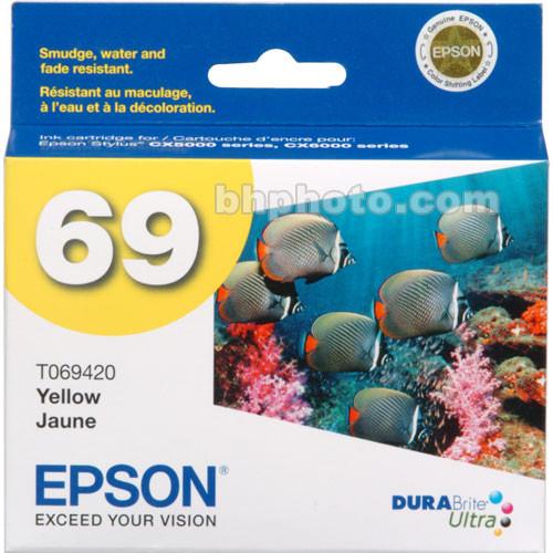 Epson  69 Yellow Ink Cartridge T069420