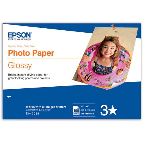 Epson Glossy Photo Paper (4 x 6