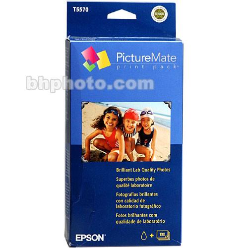 Epson  PictureMate Print Pack T5570, Epson, PictureMate, Print, Pack, T5570, Video