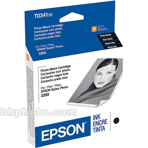 Epson UltraChrome Photo Black Ink Cartridge T034120, Epson, UltraChrome, Black, Ink, Cartridge, T034120,