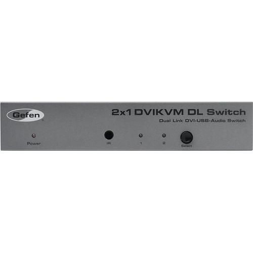 Gefen EXT-DVI-241DL 2x1 DVI DL Switcher EXT-DVIKVM-241DL, Gefen, EXT-DVI-241DL, 2x1, DVI, DL, Switcher, EXT-DVIKVM-241DL,