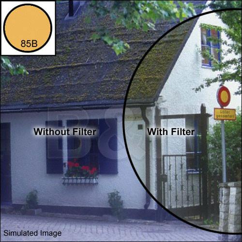 Heliopan 67mm KR-15 (85B) Color Conversion Glass Filter 706719