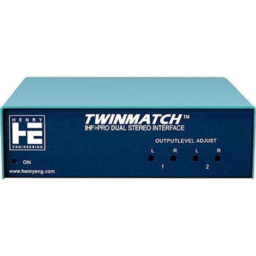Henry Engineering Twin Match Level and Impedance Interface TM, Henry, Engineering, Twin, Match, Level, Impedance, Interface, TM