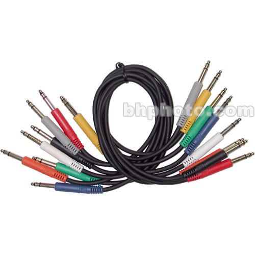 Hosa Technology Patchbay TT Male to TT Male Bantam Cable TTS-890