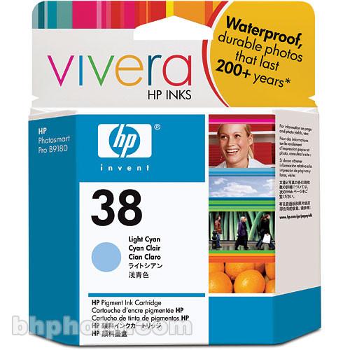 HP C9418A Light Cyan Cartridge for Photosmart Pro B9180 C9418A, HP, C9418A, Light, Cyan, Cartridge, Photosmart, Pro, B9180, C9418A