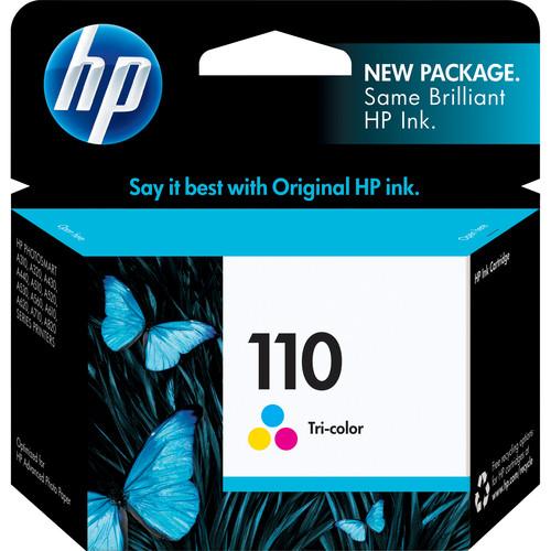HP HP 110 Tri-color Inkjet Print Cartridge CB304AN#140