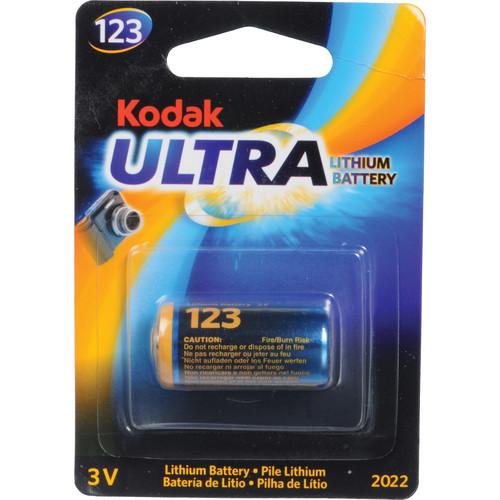 Kodak  123LA Lithium Battery (3V) 8171670