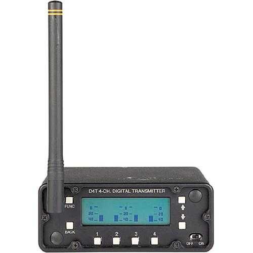 Lectrosonics D4T - Digital 4-Channel Wireless Transmitter D4T, Lectrosonics, D4T, Digital, 4-Channel, Wireless, Transmitter, D4T