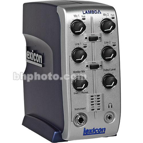 Lexicon Lambda Studio Desktop Recording Studio LAMBDA, Lexicon, Lambda, Studio, Desktop, Recording, Studio, LAMBDA,