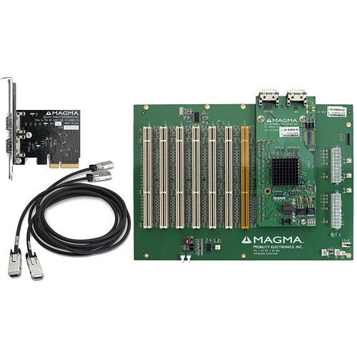 Magma 6-Slot PCI Express to PCI-X Expansion Board and Cable, Magma, 6-Slot, PCI, Express, to, PCI-X, Expansion, Board, Cable