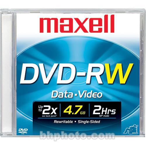 Maxell  DVD-RW 4.7GB DVD Disc 635114, Maxell, DVD-RW, 4.7GB, DVD, Disc, 635114, Video