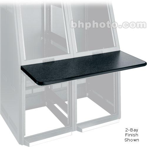 Middle Atlantic Console Work Surface Center (Black) WS4-S18-GBF, Middle, Atlantic, Console, Work, Surface, Center, Black, WS4-S18-GBF