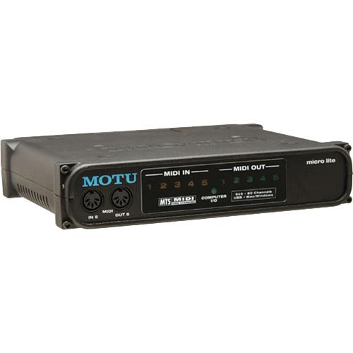 MOTU  micro lite MIDI Interface 5056, MOTU, micro, lite, MIDI, Interface, 5056, Video
