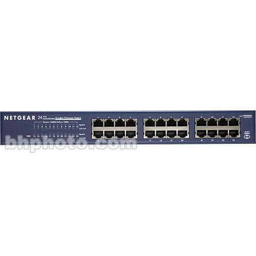 Netgear ProSafe 24-Port Gigabit Rackmount Switch JGS524NA, Netgear, ProSafe, 24-Port, Gigabit, Rackmount, Switch, JGS524NA,