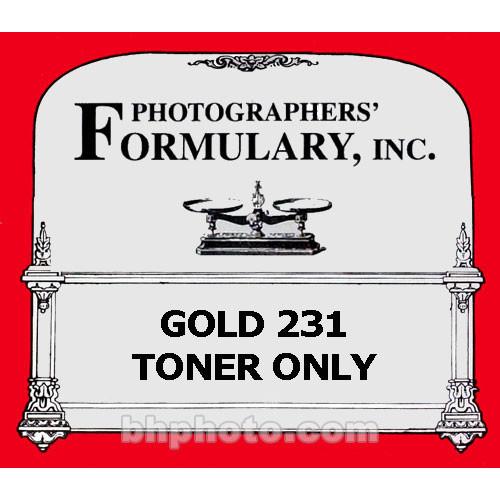 Photographers' Formulary Gold 231 Toner Only without 06-0211