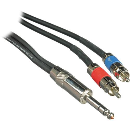 Pro Co Sound Insert Y-Cable 1/4