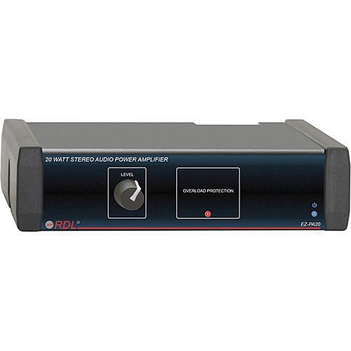 RDL EZ-PA20 20 Watt Stereo Power Amplifier EZ-PA20