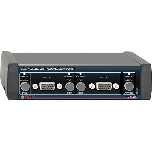 RDL EZ-VM22E VGA/XGA Switcher/Equalized Amplifier (BNC) EZ-VM22E, RDL, EZ-VM22E, VGA/XGA, Switcher/Equalized, Amplifier, BNC, EZ-VM22E