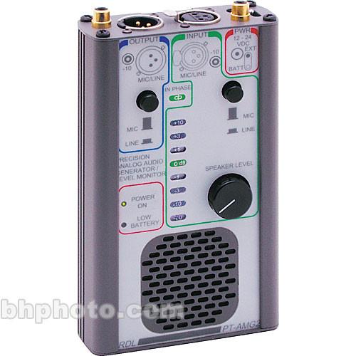 RDL PT-AMG2 Audio Generator/Level Monitor PT-AMG2