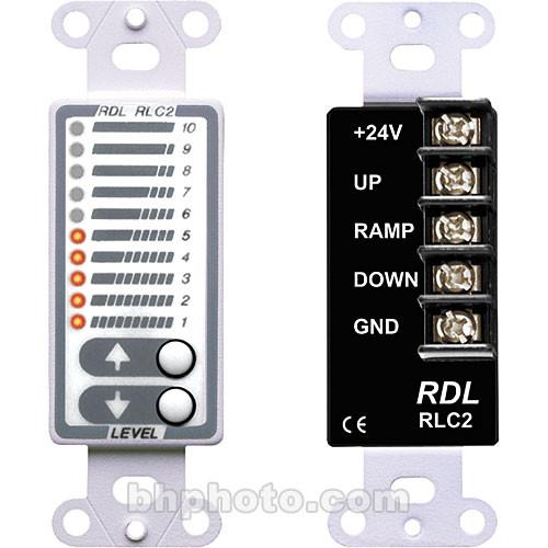 RDL RLC2 - Push-Button Remote Level Control DS-RLC2, RDL, RLC2, Push-Button, Remote, Level, Control, DS-RLC2,