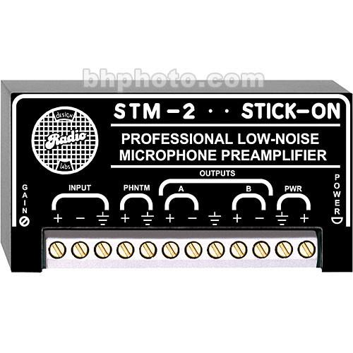 RDL  STM-2 Microphone Preamplifier STM-2, RDL, STM-2, Microphone, Preamplifier, STM-2, Video